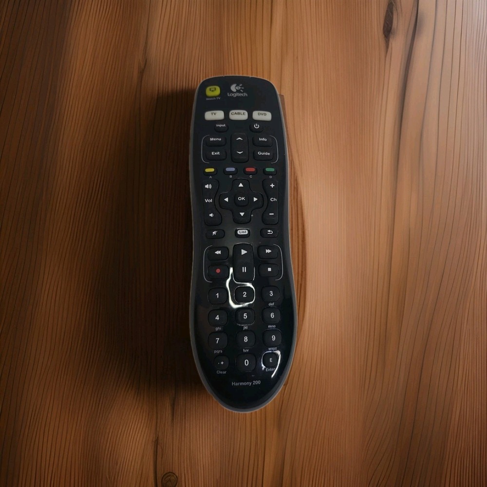 Logitech Harmony 200 Custom Programmable TV CABLE DVD Remote Control